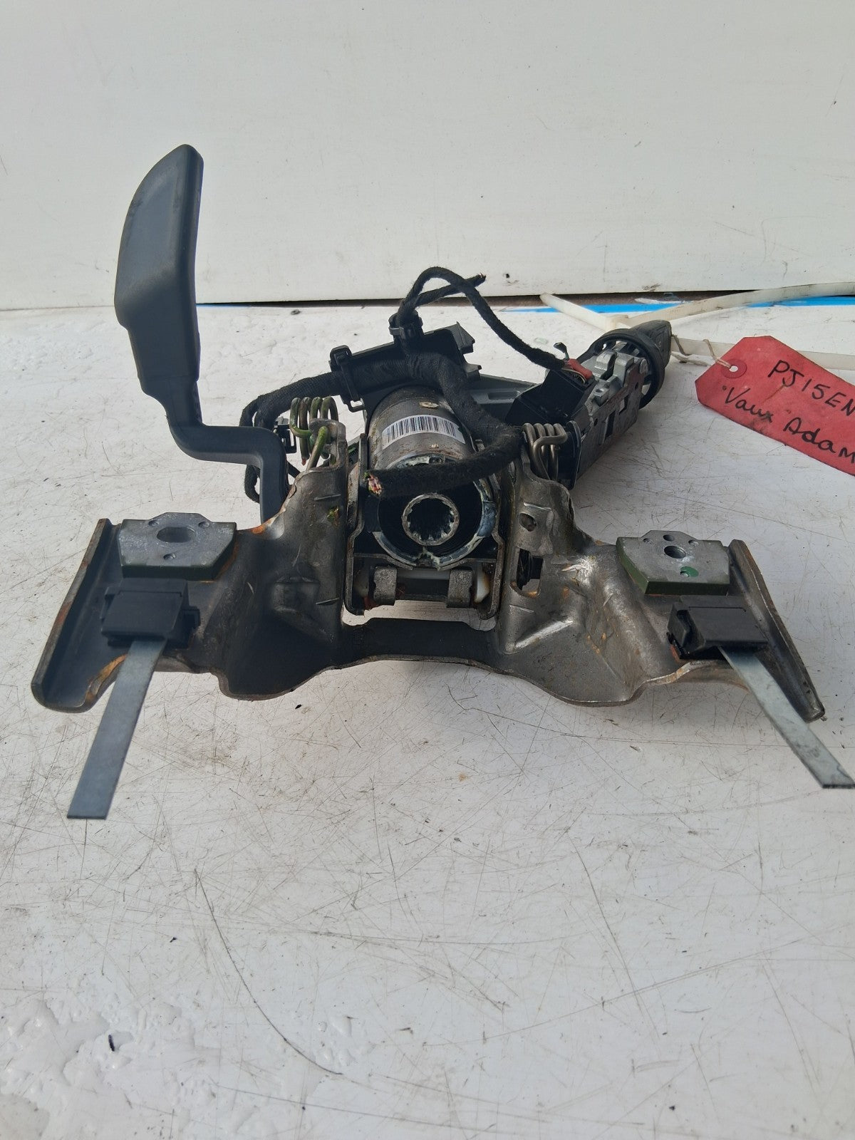 2015 VAUXHALL ADAM UPPER STEERING COLUMN & IGNITION BARREL 13496325