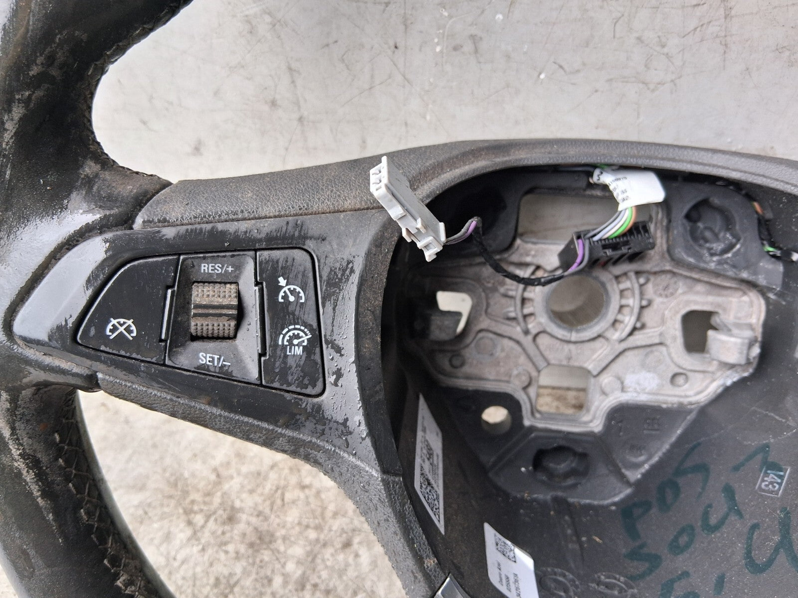 2017 VAUXHALL ZAFIRA C TOURER MULTIFUNCTIONAL STEERING WHEEL 39115480