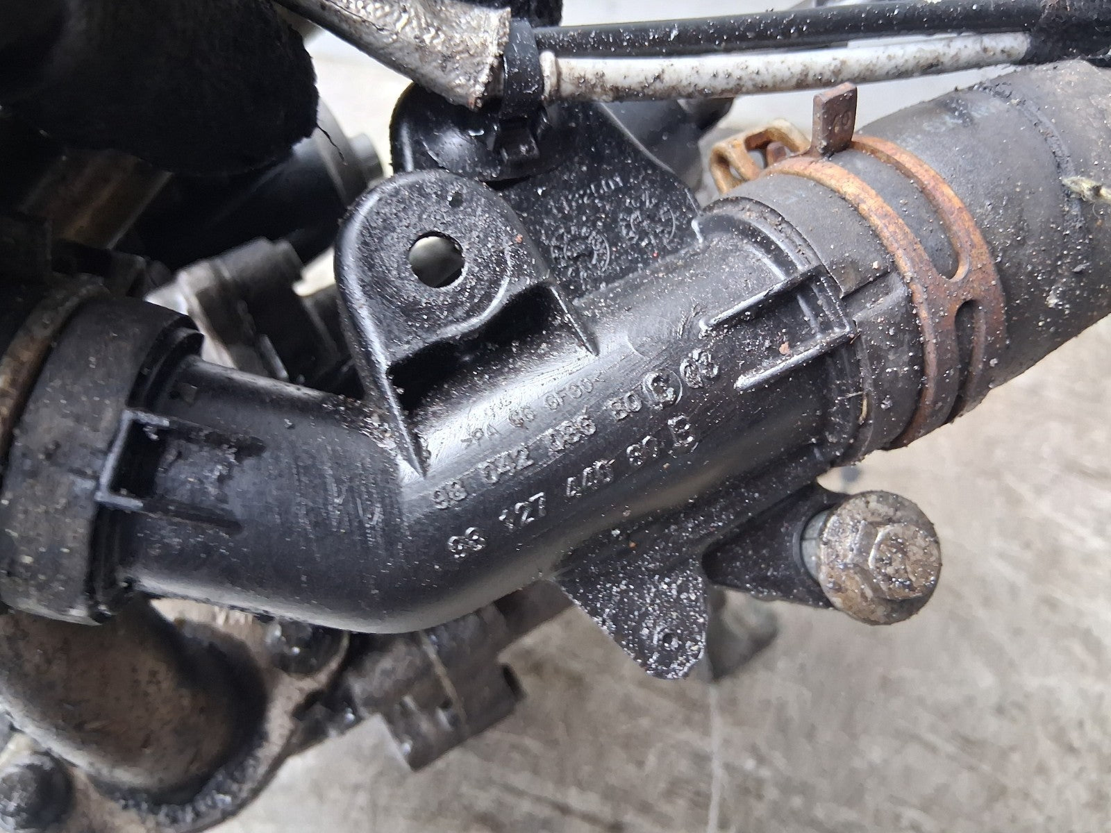2021 FORD TRANSIT 350 MK8 2.0 DIESEL EGR VALVE WITH COOLANT PIPE 516939