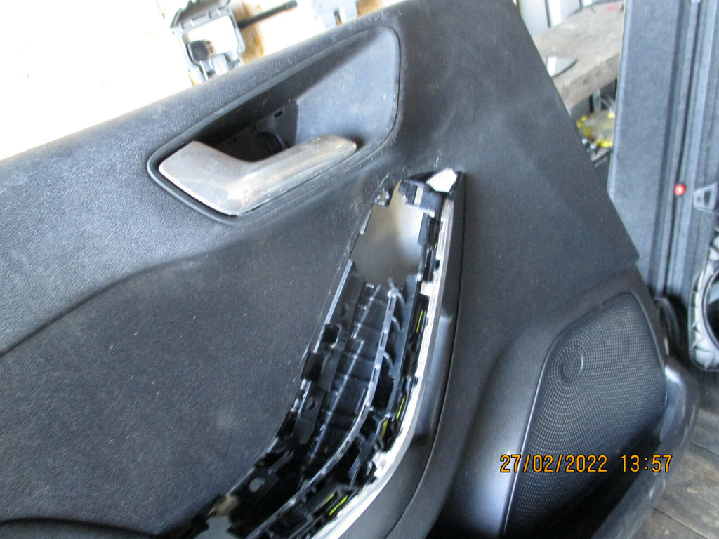 FORD FIESTA 2019 MK8 NSF FRONT PASSENGER SIDE DOOR CARD H1BBB23943
