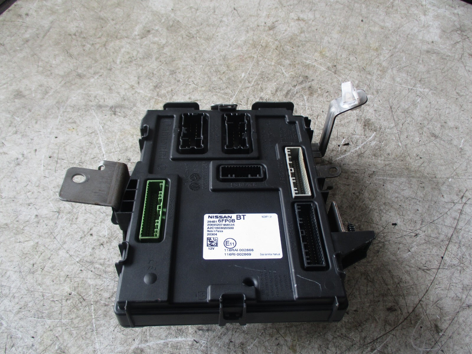 NISSAN QASHQAI J11 2021 BODY CONTROL MODULE 284B16FP0B