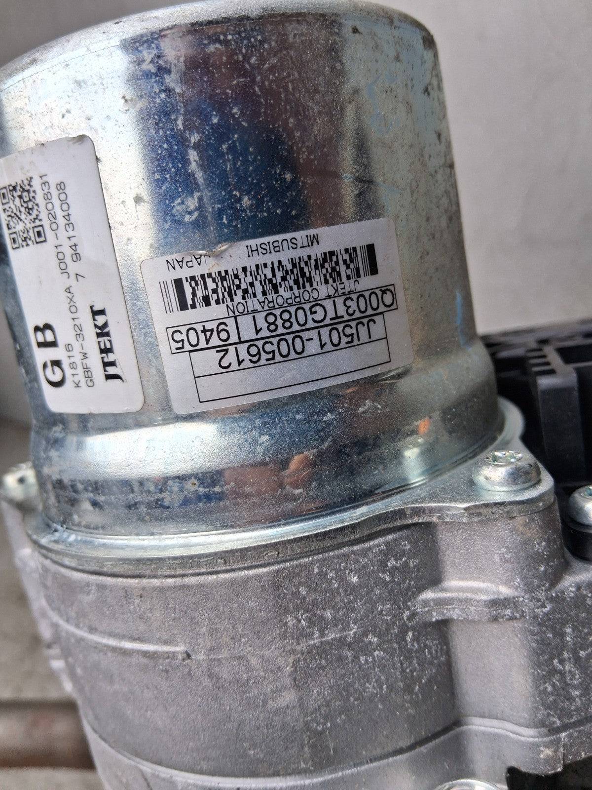 2019 MAZDA 6 STEERING COLUMN JJ501-005612