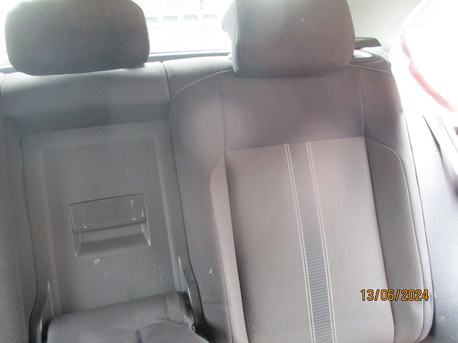 2020 VW VOLKSWAGEN T ROC REAR COMPLETE BASE & BENCH SEATS FABRIC