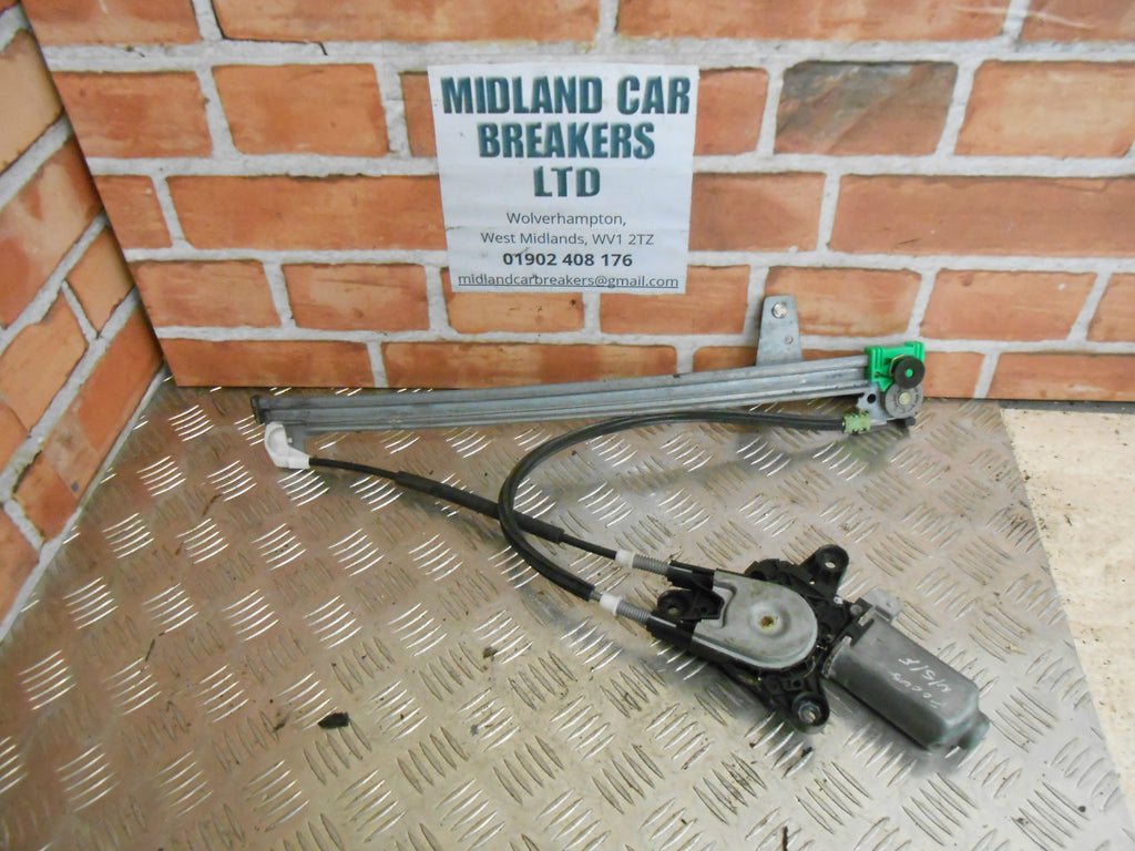FIAT ULYSSE 2002 NSR PASSENGER SIDE REAR WINDOW REGULATOR MOTOR MECH 400393A