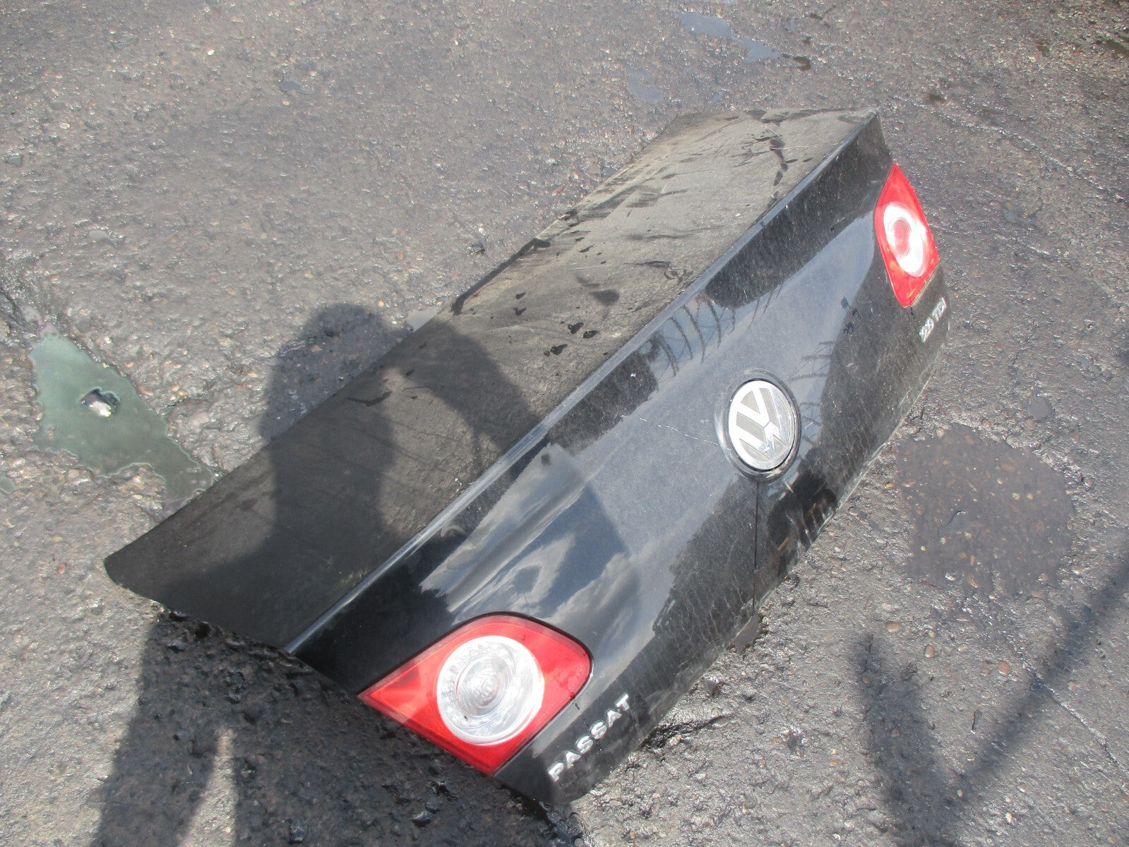 VW PASSAT B6 2007 TAILGATE BOOTLID BLACK