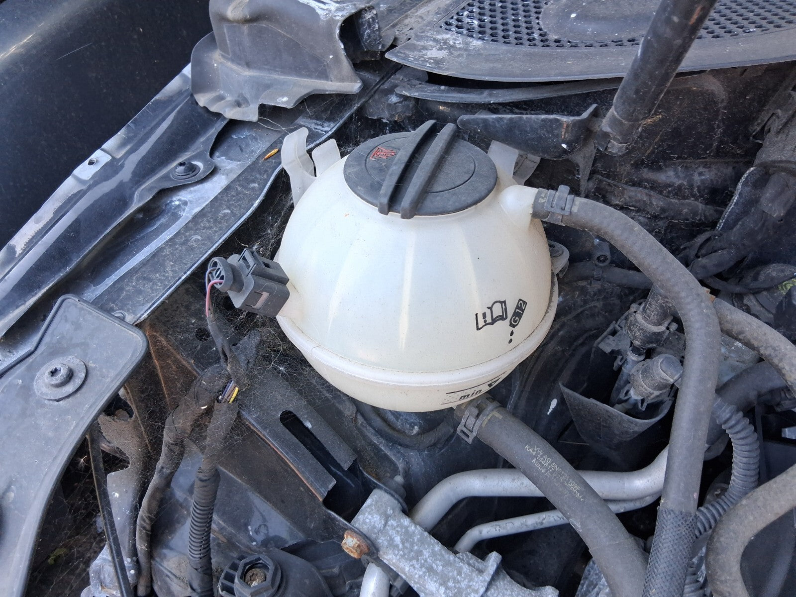 2016 AUDI Q3 8U COOLANT EXPANSION RESERVOIR BOTTLE TANK