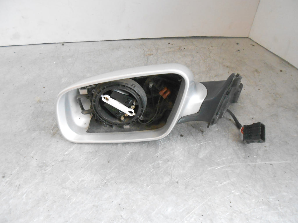AUDI A3 8L (MK1) 1996 - 2003 NS PASSENGER SIDE ELECTRIC DOOR WING MIRROR SILVER