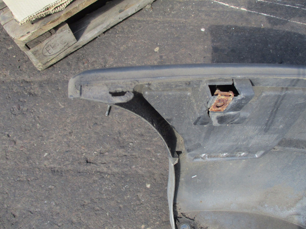 PEUGEOT PARTNER 2001 COMPLETE FRONT PLASTIC BUMPER SILVER