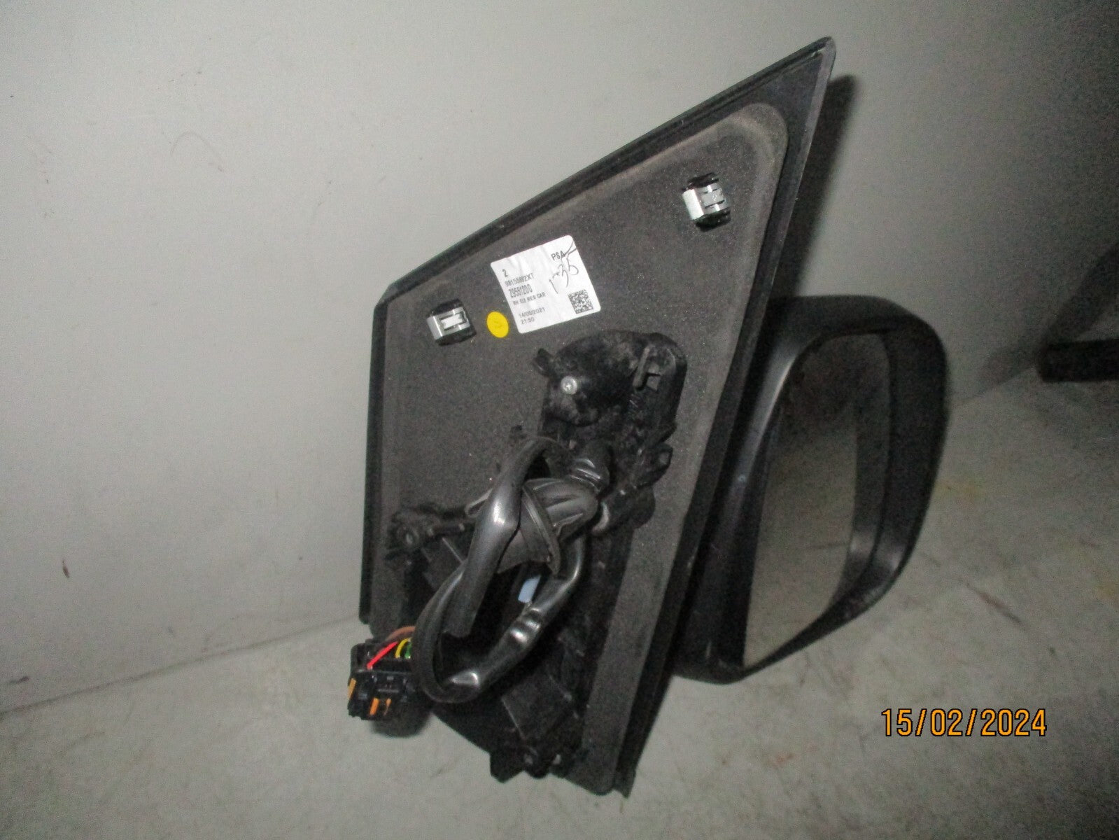 VAUXHALL VIVARO MK3 2021 OSF DRIVER SIDE FRONT ELECTRIC WING MIRROR 98155882XT