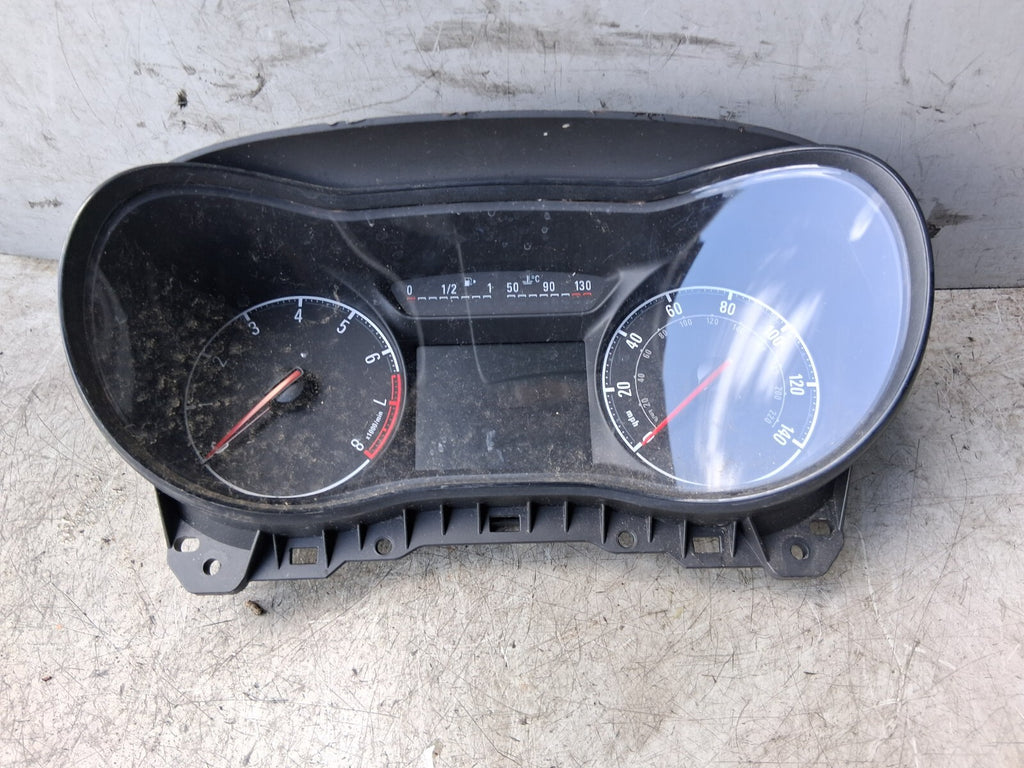 2015 VAUXHALL CORSA E SPEEDO SPEEDOMETER INSTRUMENT CLUSTER 13499776