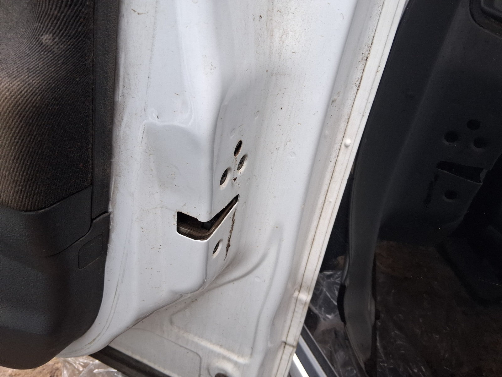 2015 FORD TRANSIT COURIER MK1 OSF DRIVER SIDE FRONT DOOR LOCK MECHANISM