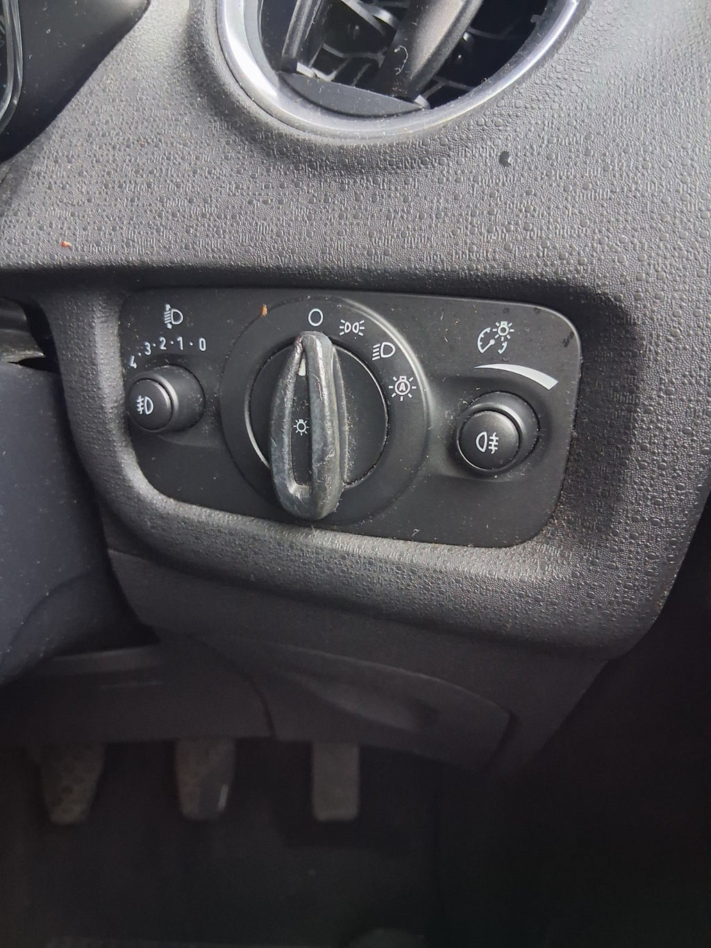 2014 FORD FIESTA MK7 HEADLIGHT ADJUSTER CONTROL SWITCH PANEL