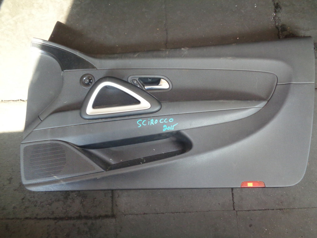 VW VOLKSWAGEN SCIROCCO 2015 MK3 R LINE FRONT DRIVER SIDE DOOR CARD 1K8867011