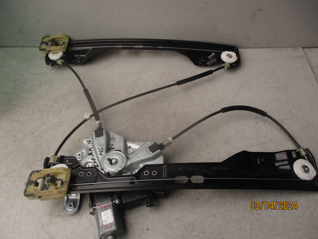 2016 VAUXHALL ZAFIRA C NSF PASSENGER FRONT LEFT WINDOW REGULATOR MOTOR 20951581