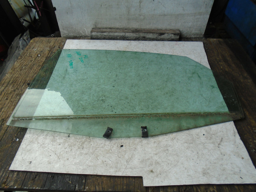 AUDI A6 2001 NSR REAR PASSENGER SIDE DOOR WINDOW GLASS