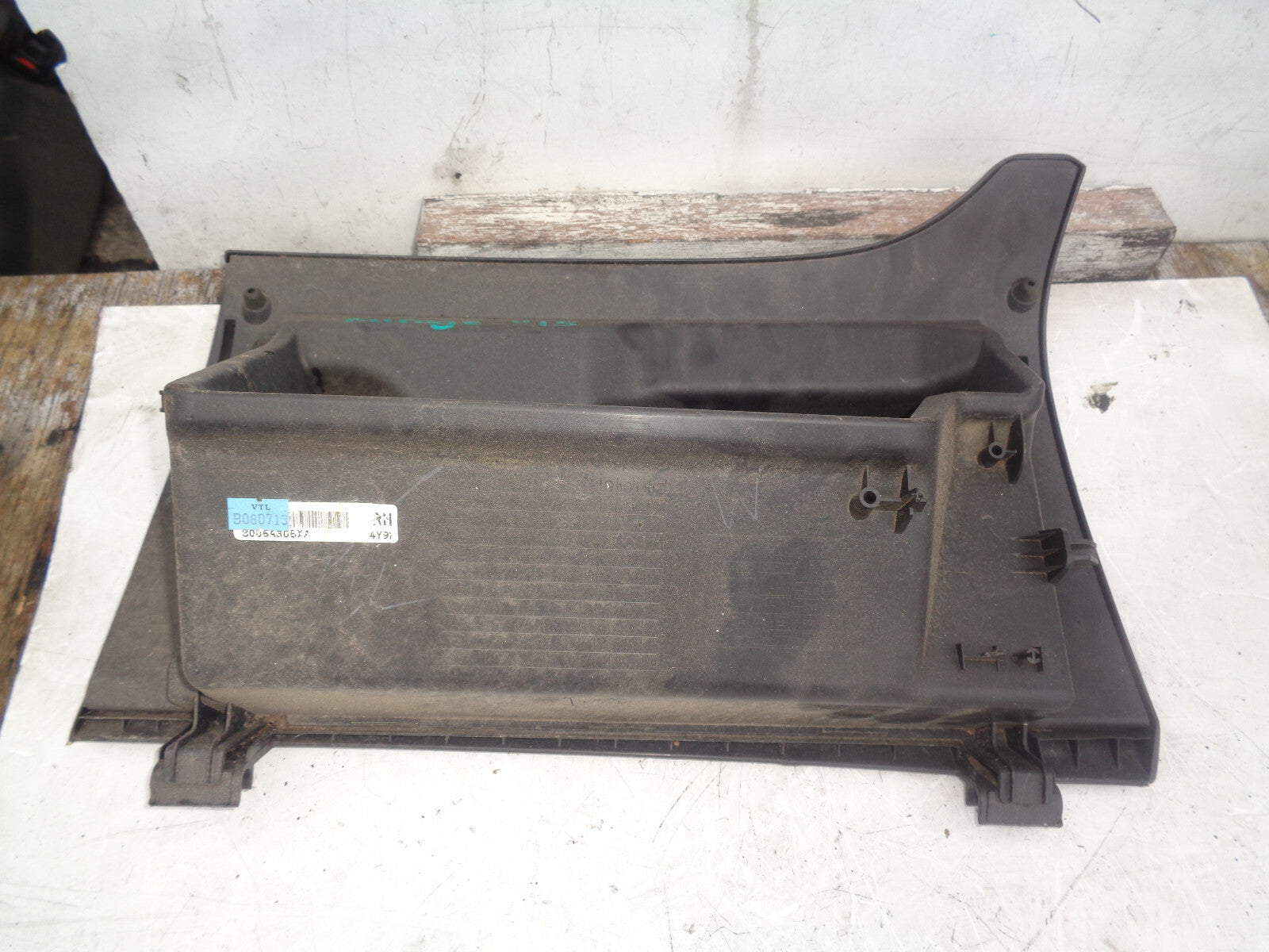 MITSUBISHI MIRAGE 2 2015 MK6 NS PASSENGER SIDE STORAGE COMPARTMENT