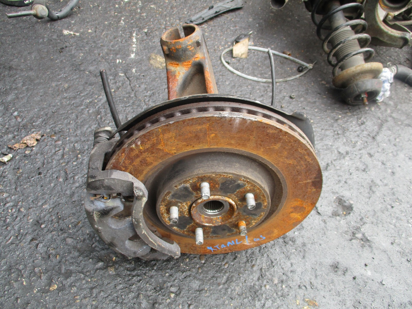 2020 NISSAN X TRAIL T32 1.3 PETROL AUTO NSF PASSENGER SIDE FRONT WHEEL HUB