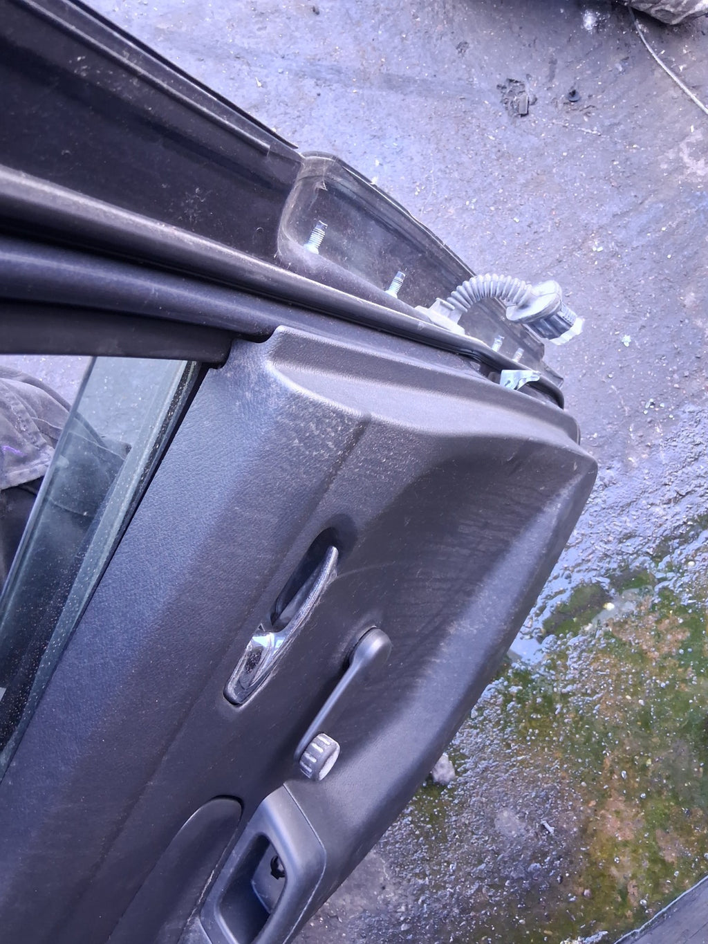 2018 NISSAN MICRA K14 NSR PASSENGER SIDE REAR COMPLETE DOOR GREY TITANIUM KPN