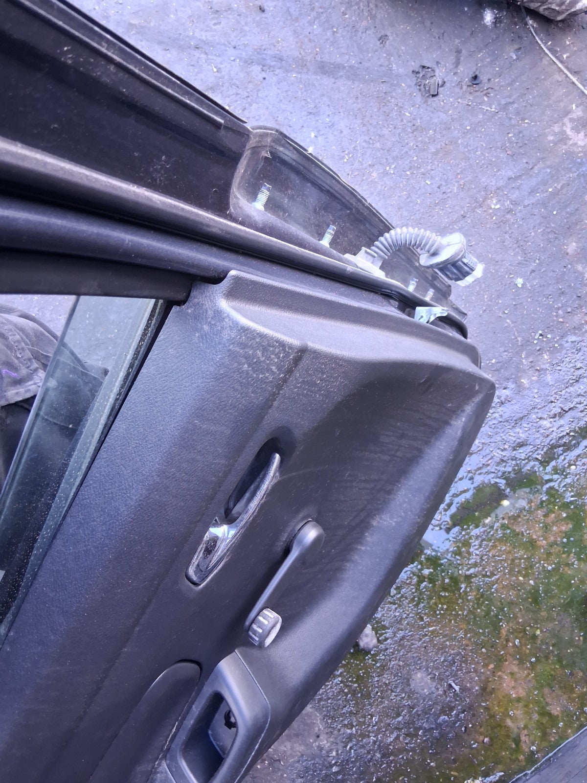 2018 NISSAN MICRA K14 NSR PASSENGER SIDE REAR COMPLETE DOOR GREY TITANIUM KPN