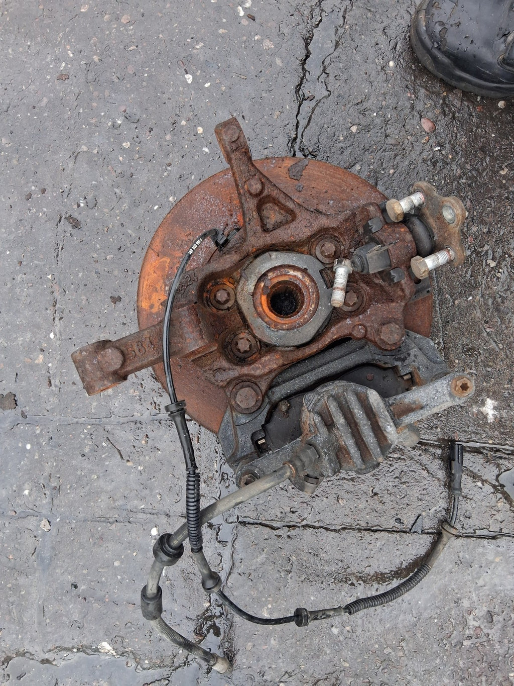 2024 RENAULT TRAFIC X82 MK3 2.0 DIESEL OSF DRIVER SIDE FRONT RIGHT HUB CALIPER