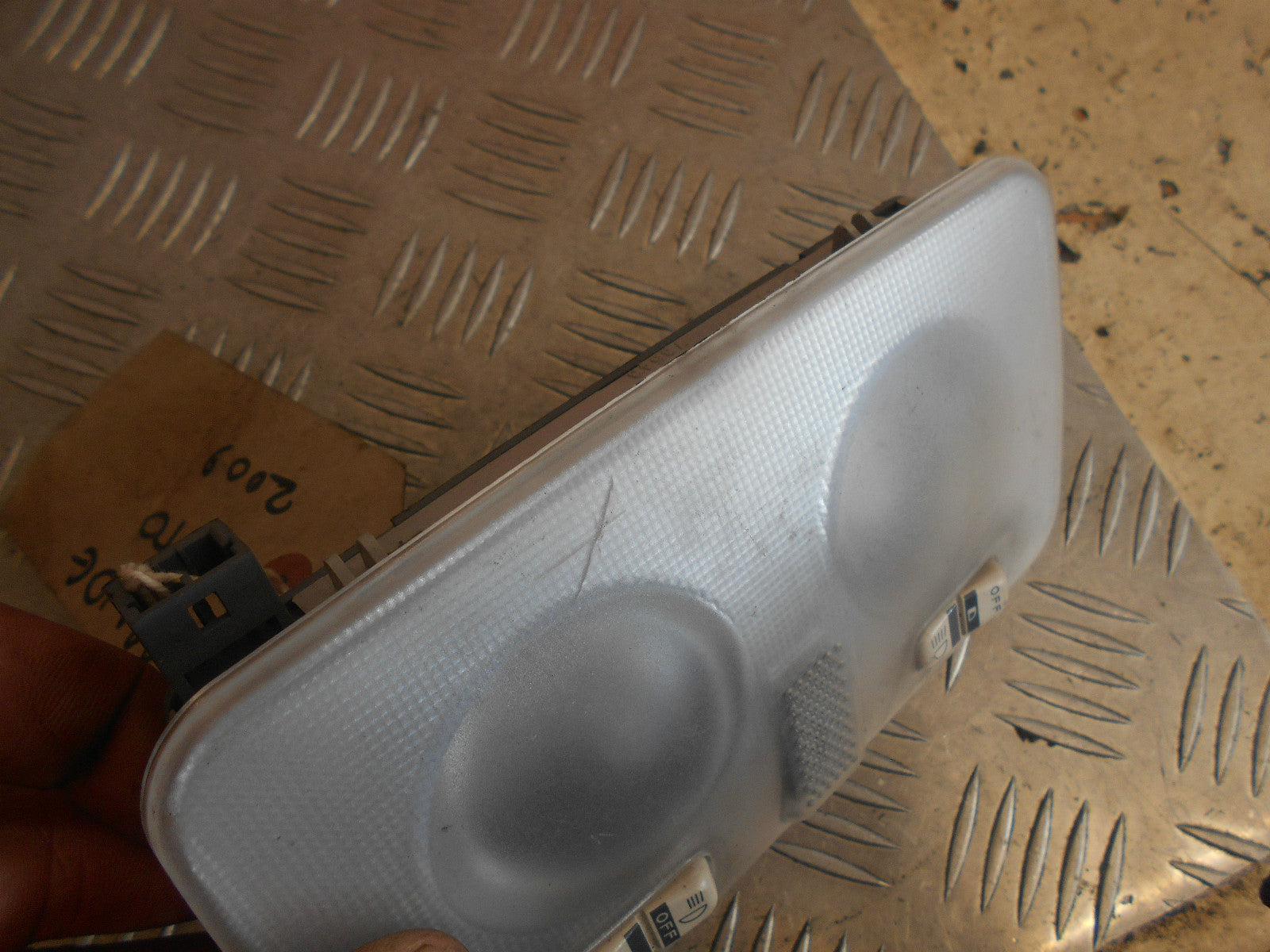 FIAT GRANDE PUNTO 199 2009 INTERIOR ROOF LIGHT