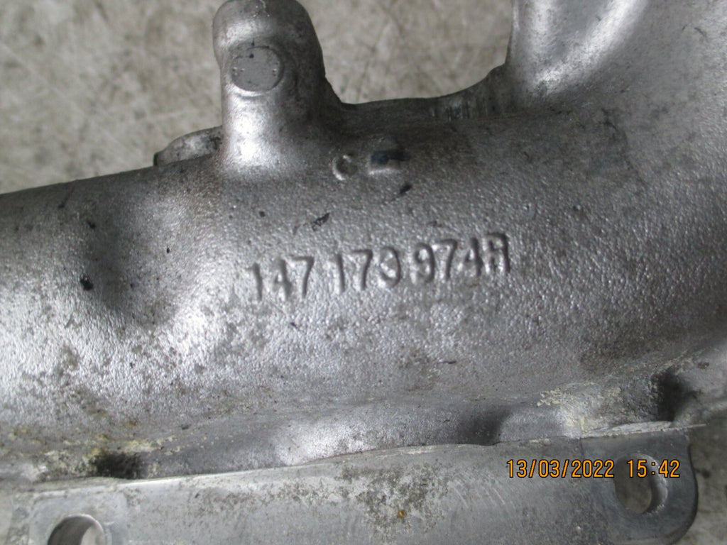 RENAULT SCENIC 2015 MK3 THROTTLE BODY WITH HOUSING PIPE