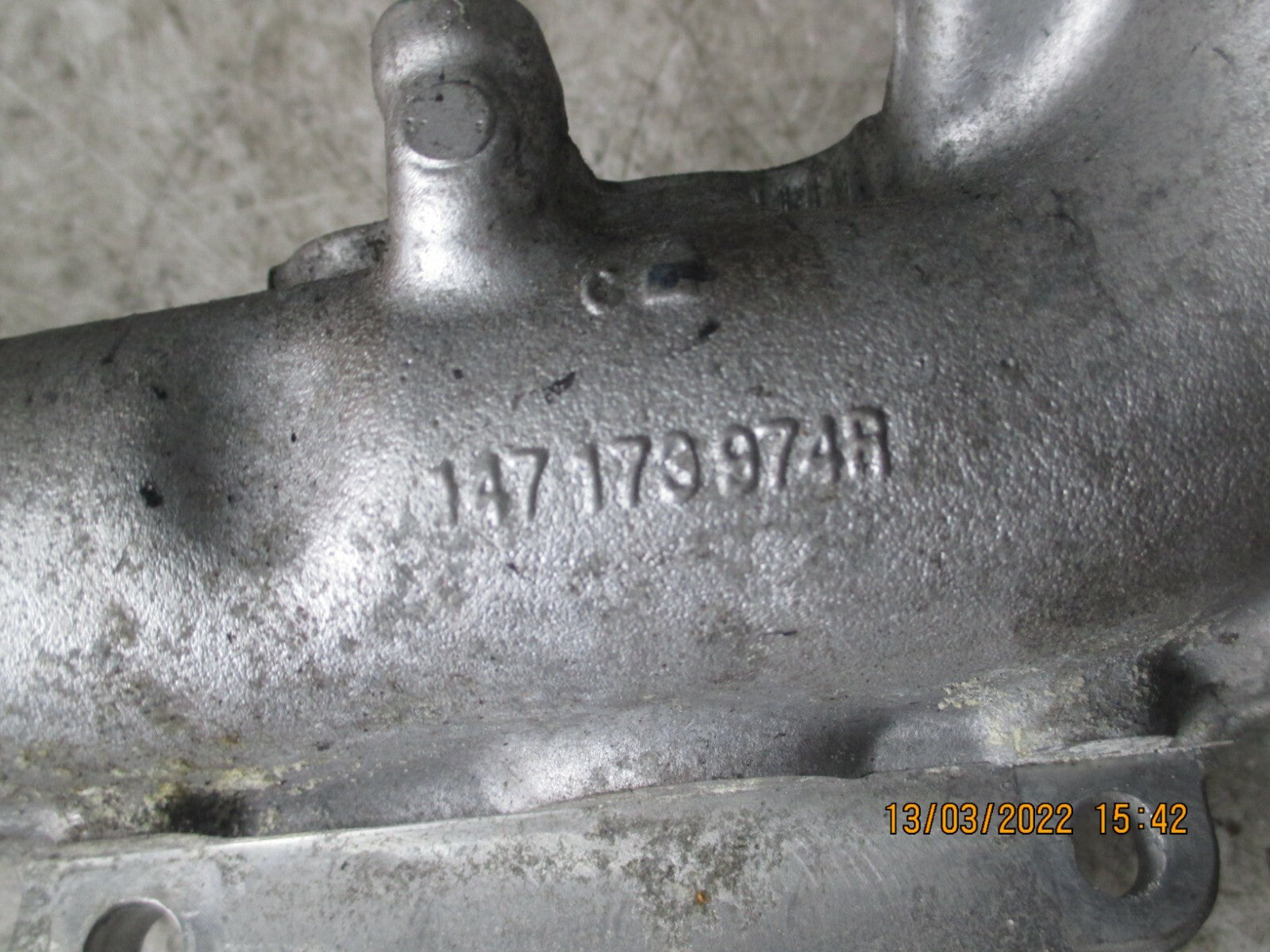 RENAULT SCENIC 2015 MK3 THROTTLE BODY WITH HOUSING PIPE