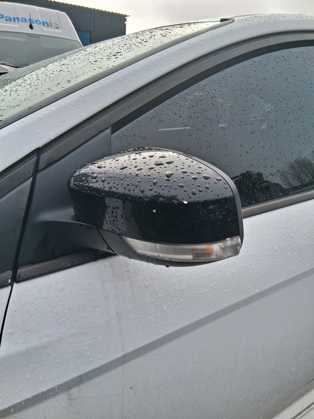 2017 FORD FOCUS MK3 ST LINE NSF PASSENGER SIDE FRONT LEFT WING MIRROR BLACK