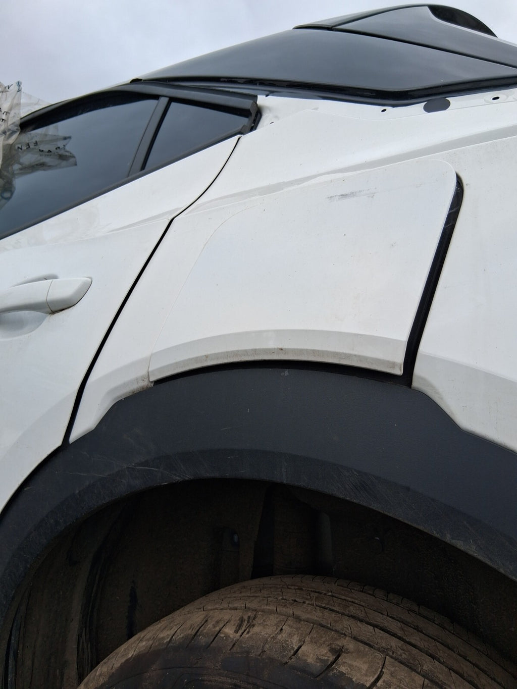 2024 VAUXHALL MOKKA B MK2 FUEL FLAP LID COVER ARCTIC WHITE EWP