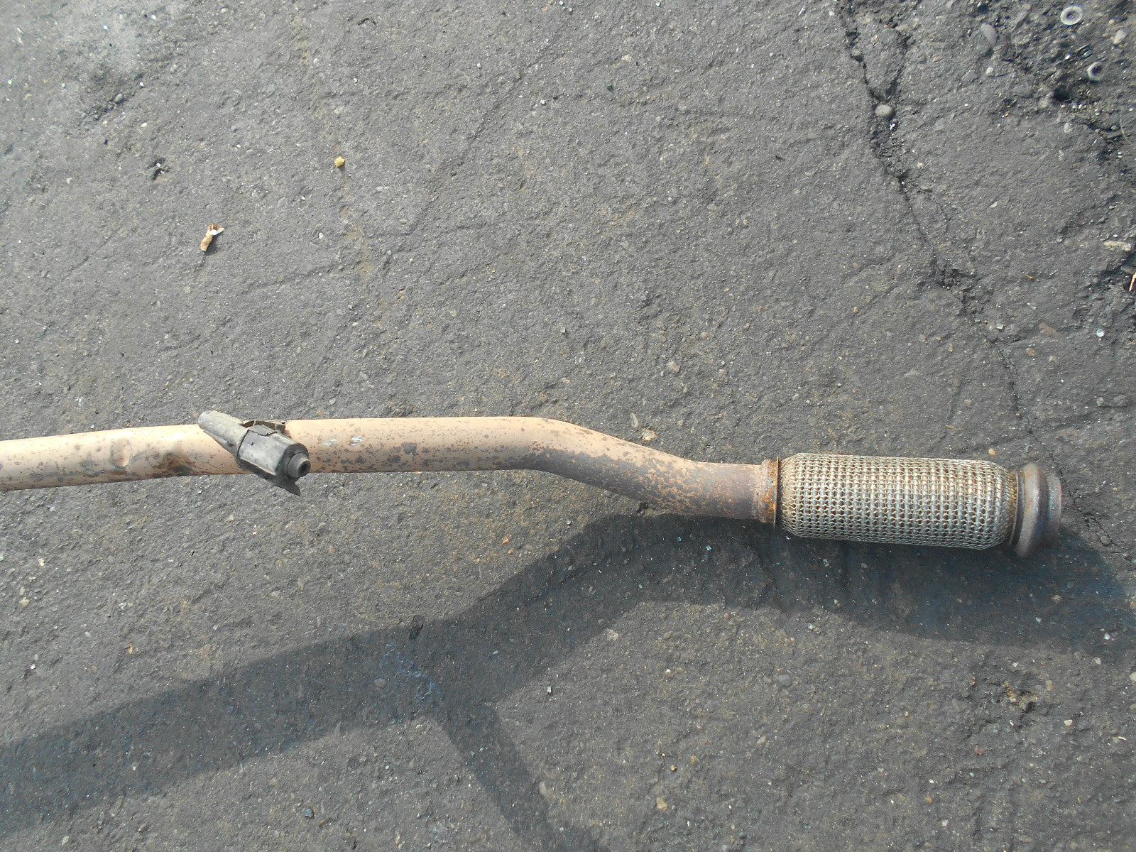 PEUGEOT 207 2011 1.6 HDI 92BHP 9HP EXHAUST CENTRE PIPE SILENCER ASSEMBLY
