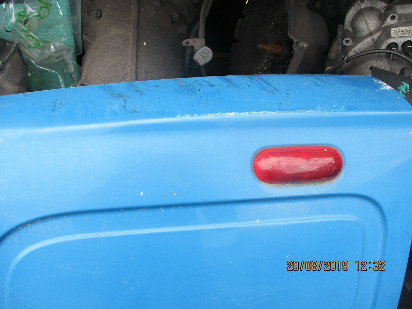 RENAULT KANGOO MK1 NSR PASSENGER SIDE REAR DOOR BLUE REAR LEFT