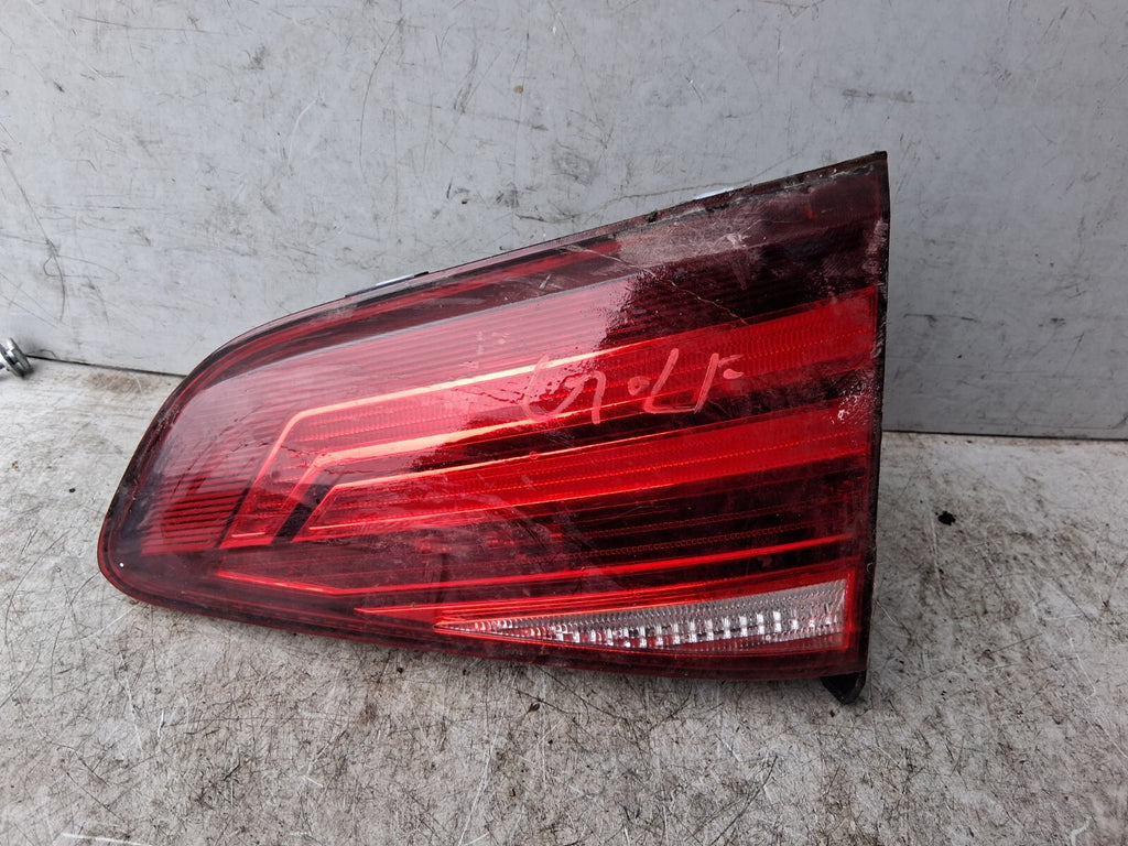 2013 VOLKSWAGEN GOLF MK7 OSR DRIVER SIDE REAR RIGHT INNER TAIL LIGHT 5G0945094