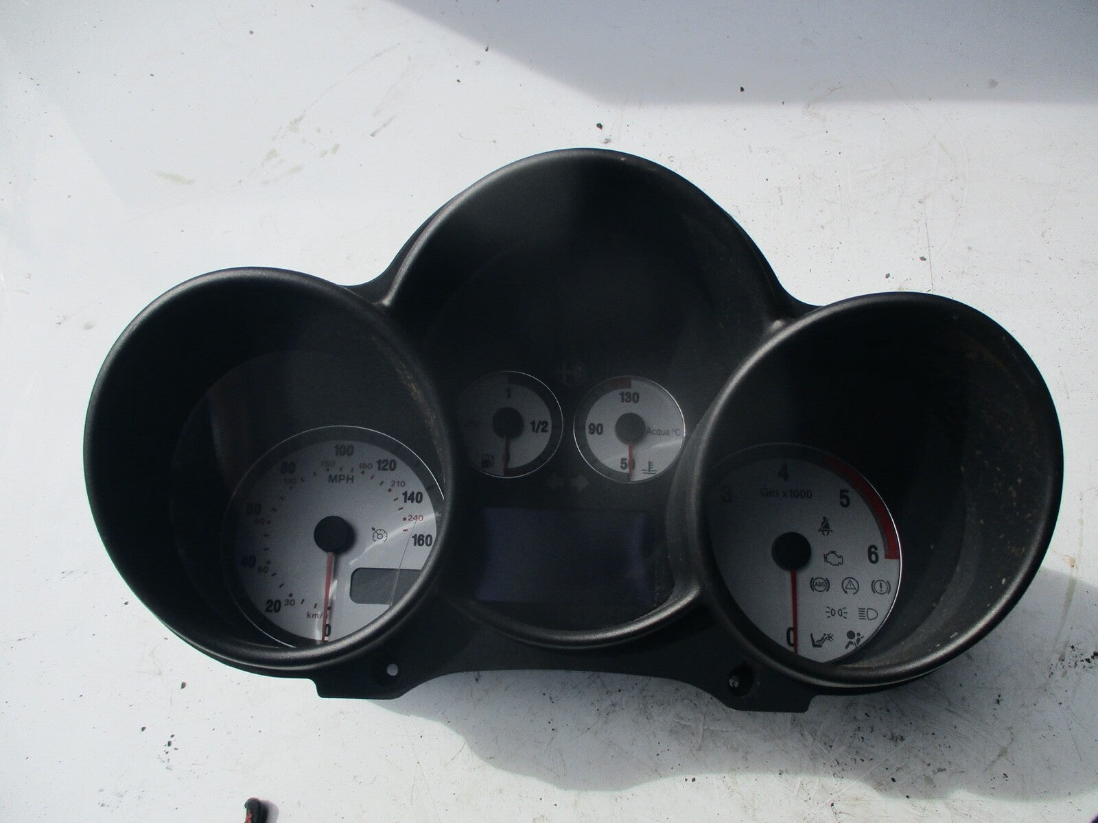 ALFA ROMEO GT 2004 INSTRUMENT CLUSTER SPEEDOMETER 156 050 201