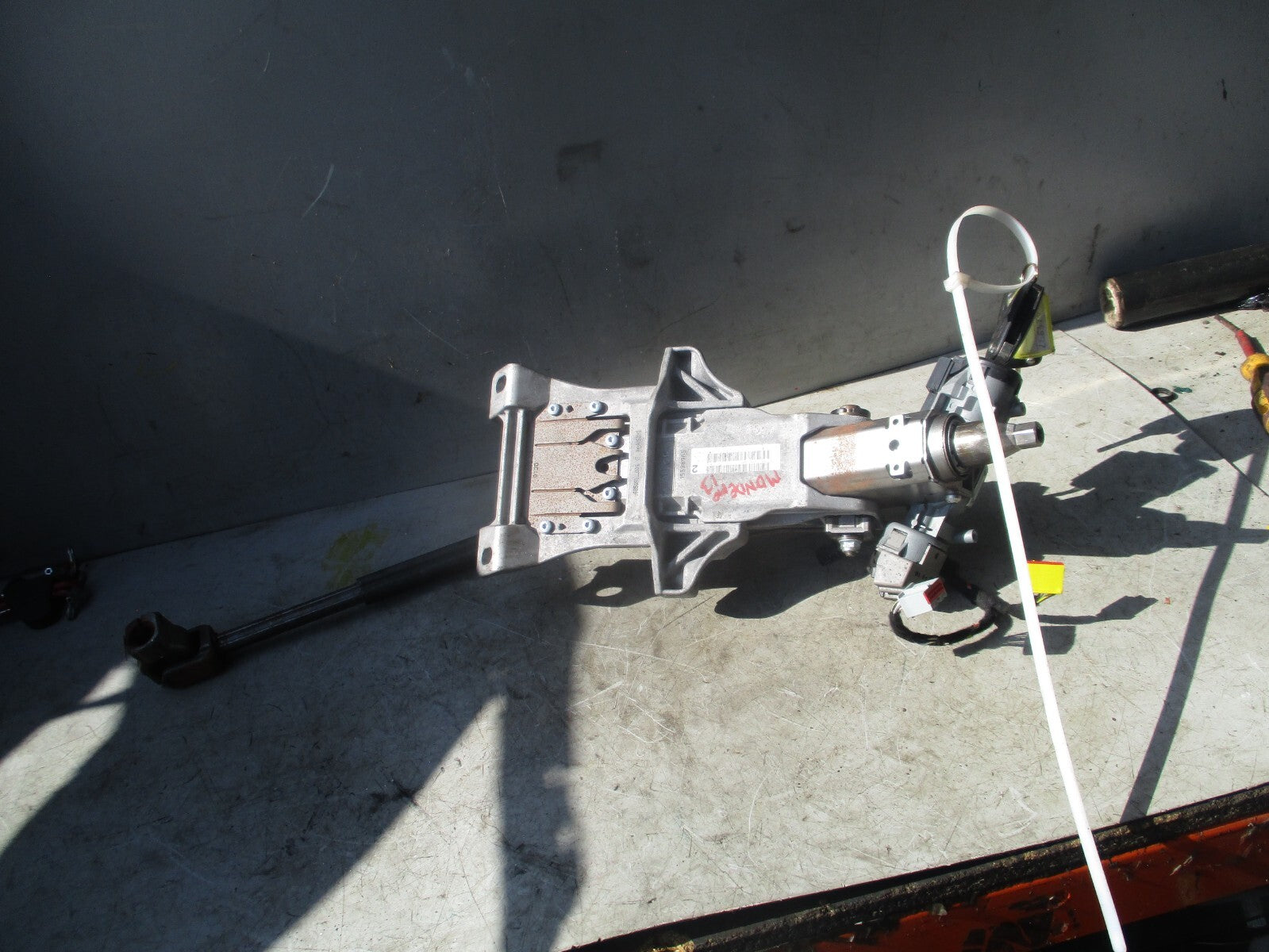 2013 FORD MONDEO MK4 STEERING COLUMN WITH KEY 7G9N3C529EJ