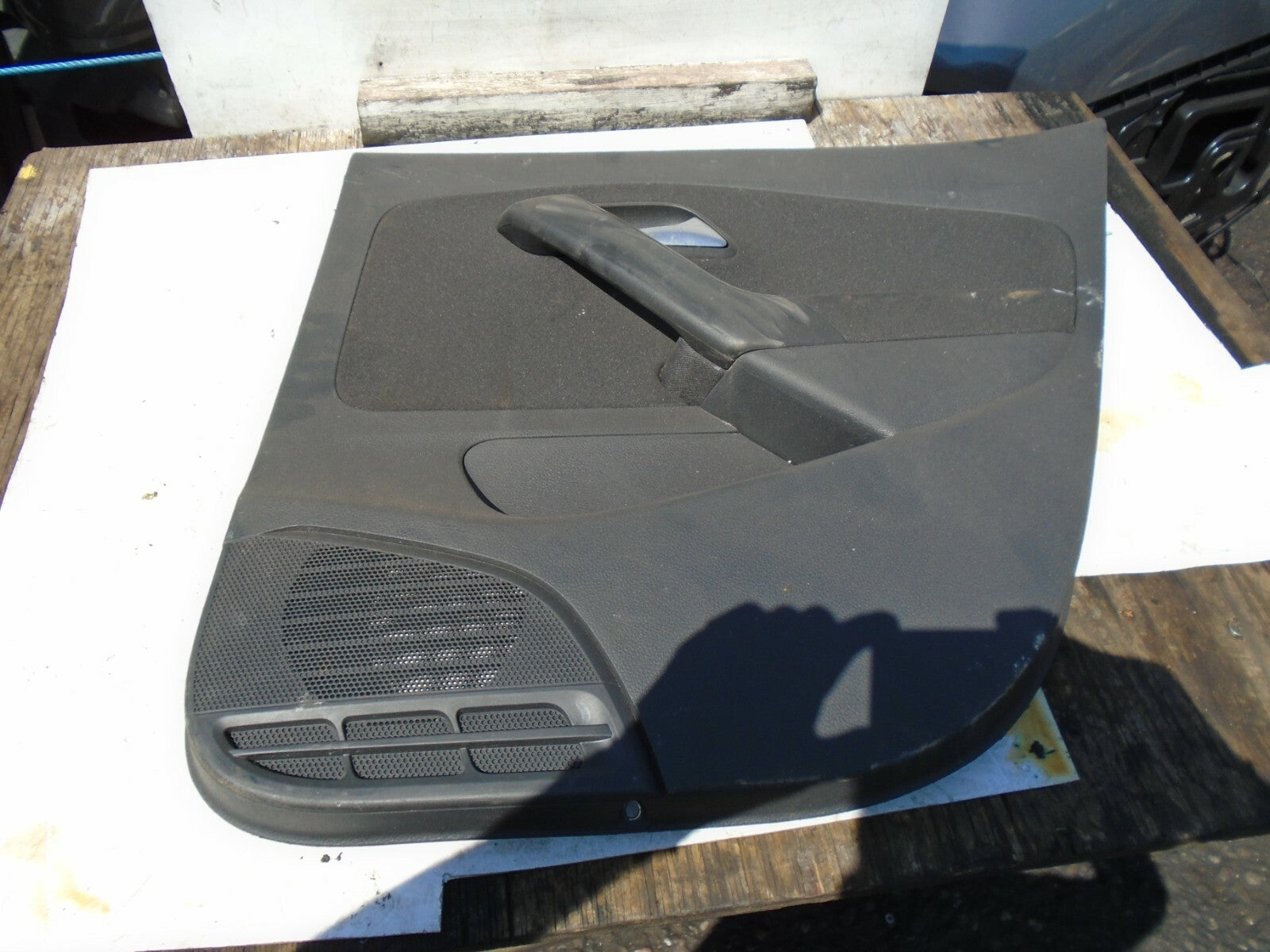 VOLKSWAGEN POLO 2017 OSR DRIVER SIDE REAR DOOR CARD 6C6867212D