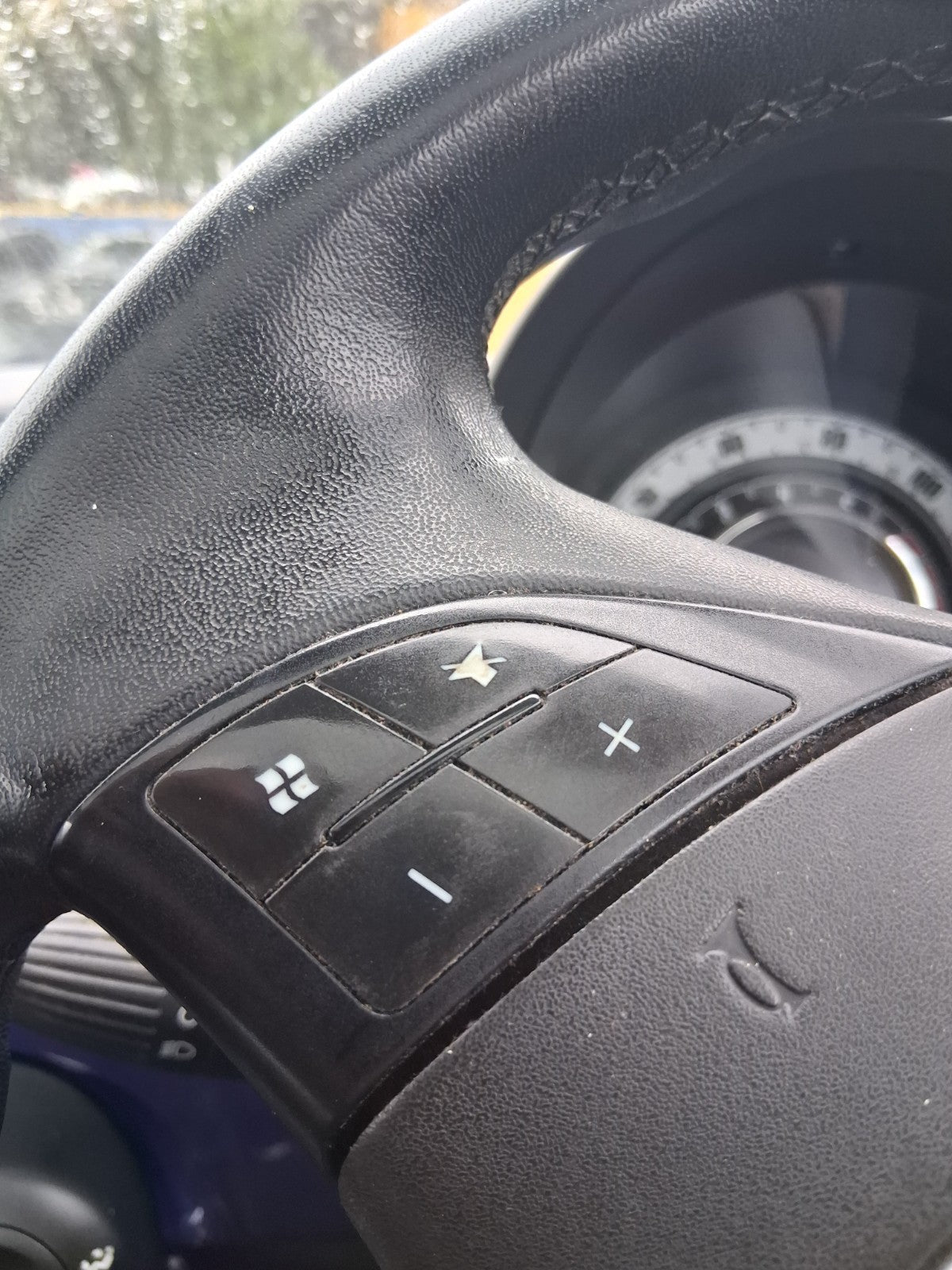 2010 FIAT 500 LOUNGE MK1 MULTIFUNCTIONAL STEERING WHEEL WITHOUT AIRBAG