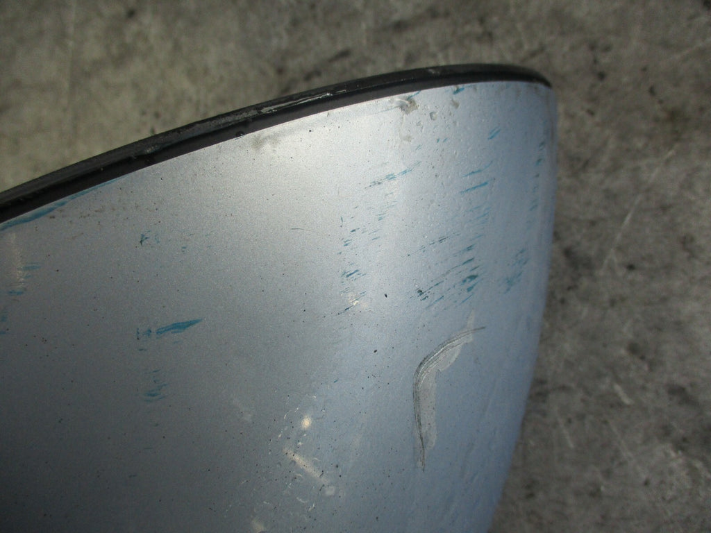 VAUXHALL VECTRA B NS PASSENGER SIDE MANUAL WING MIRROR LIGHT BLUE