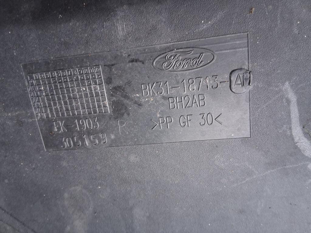2021 FORD TRANSIT 350 MK8 AIR INTAKE GUIDE DUCT PIPE BK3118713