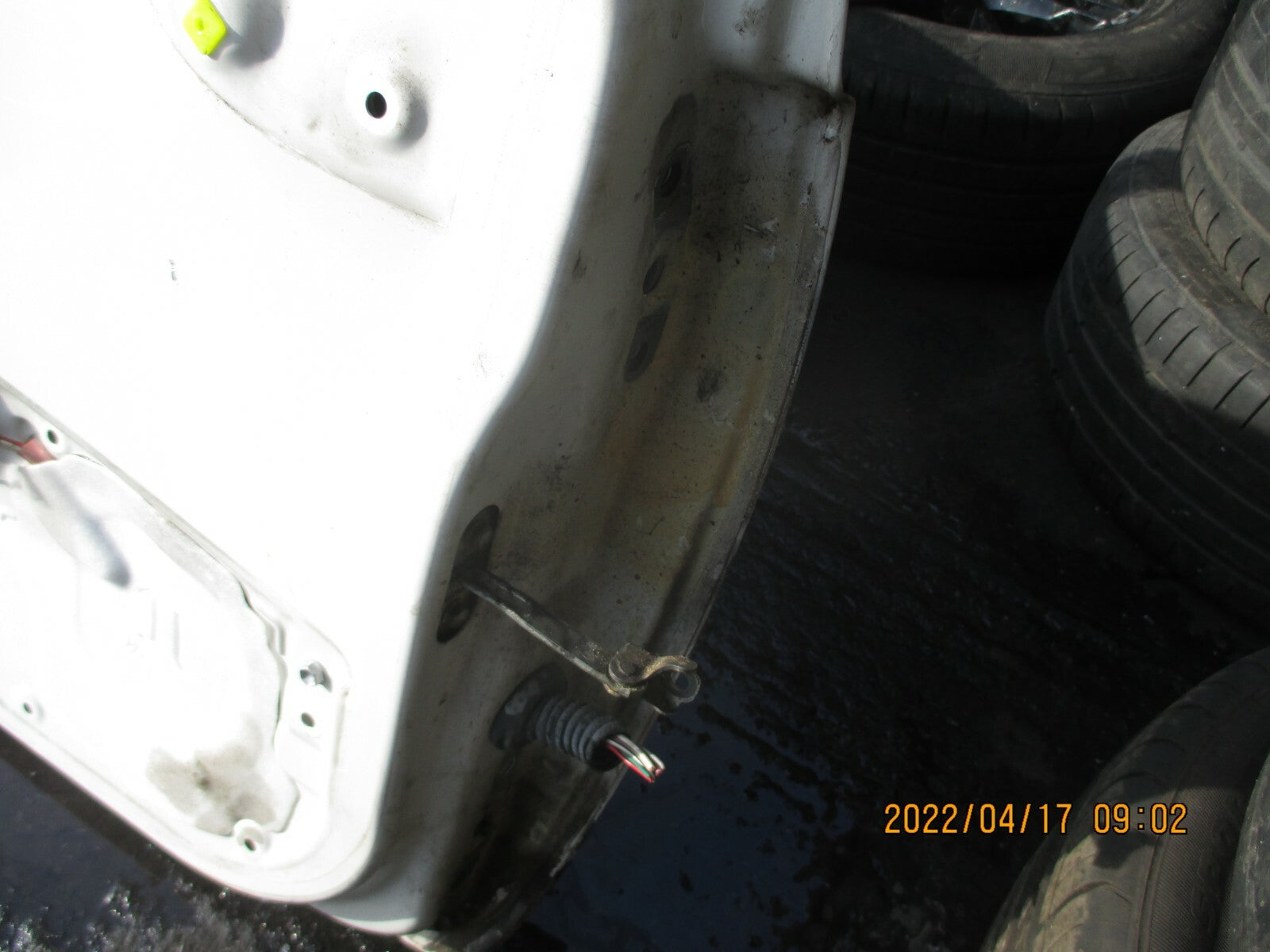 PEUGEOT 107 2007 NSF FRONT PASSENGER SIDE COMPLETE DOOR