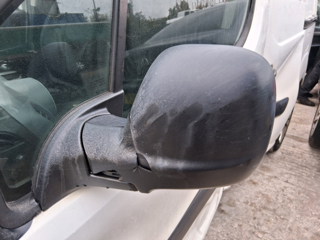 2017 CITROEN BERLINGO MK2 NSF PASSENGER SIDE FRONT LEFT WING MIRROR BLACK