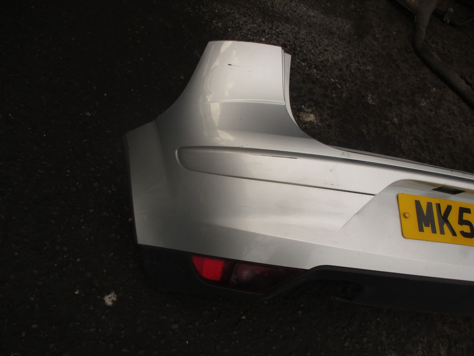 2004 SEAT ALTEA MK1 COMPLETE REAR BUMPER GREY