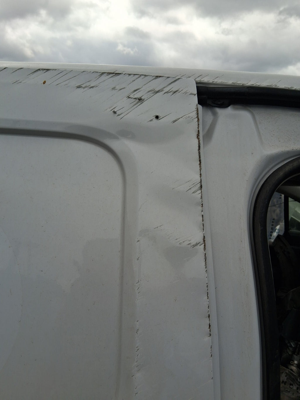 2024 TOYOTA PROACE CITY OS DRIVER SIDE BARE SLIDING DOOR DAMAGED EPR ICY WHITE