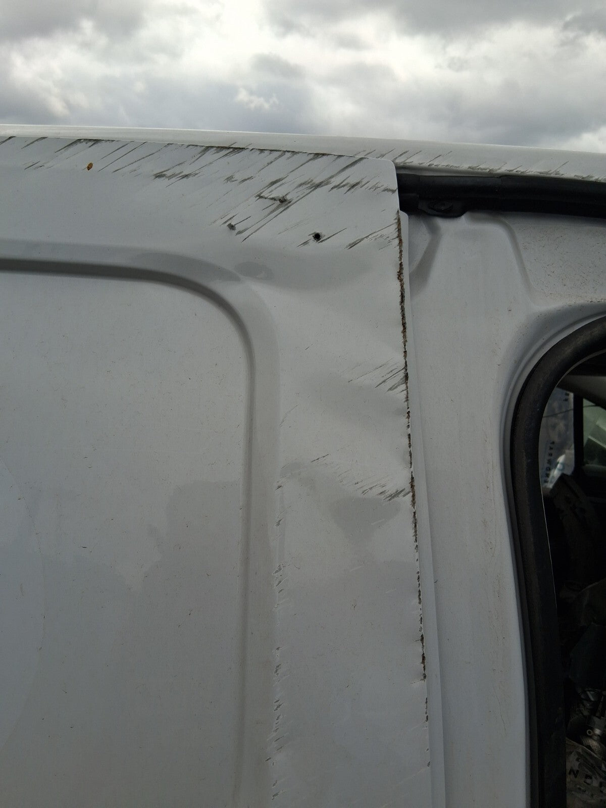 2024 TOYOTA PROACE CITY OS DRIVER SIDE BARE SLIDING DOOR DAMAGED EPR ICY WHITE