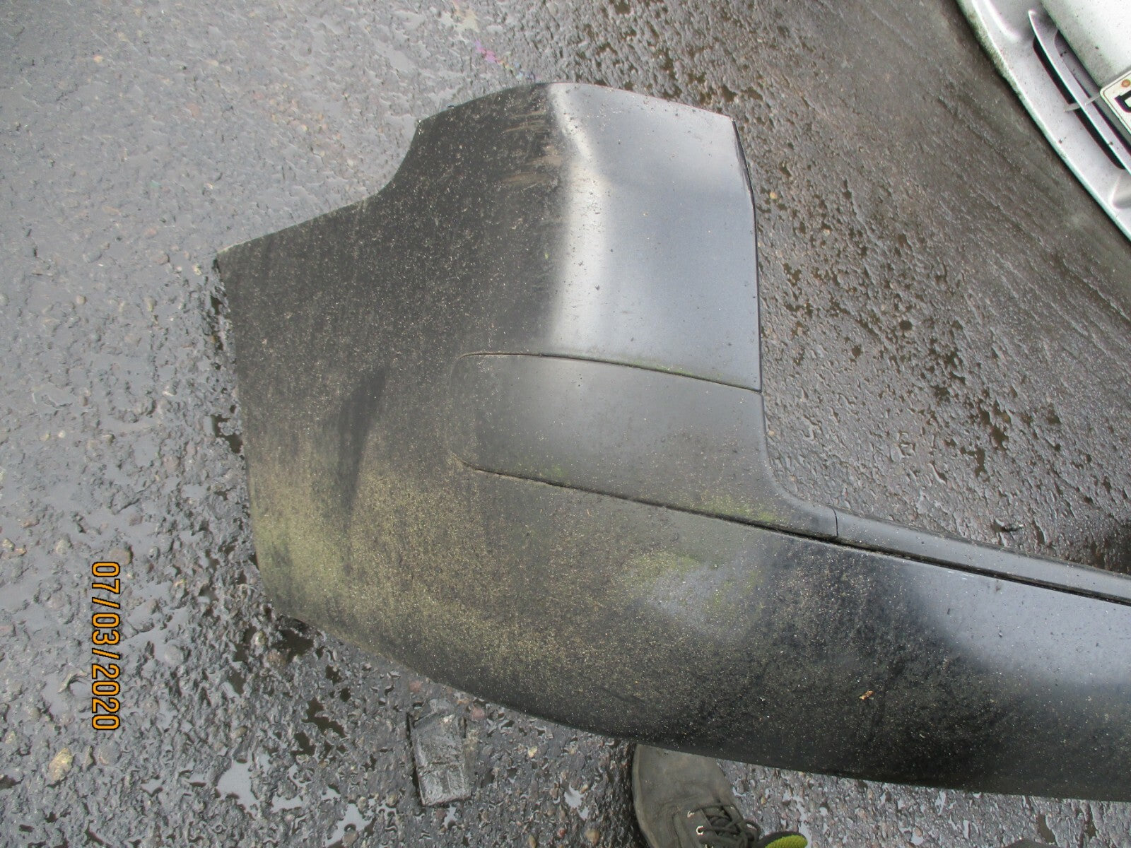 FIAT STILO 2003 ESTATE REAR COMPLETE BUMPER BLACK
