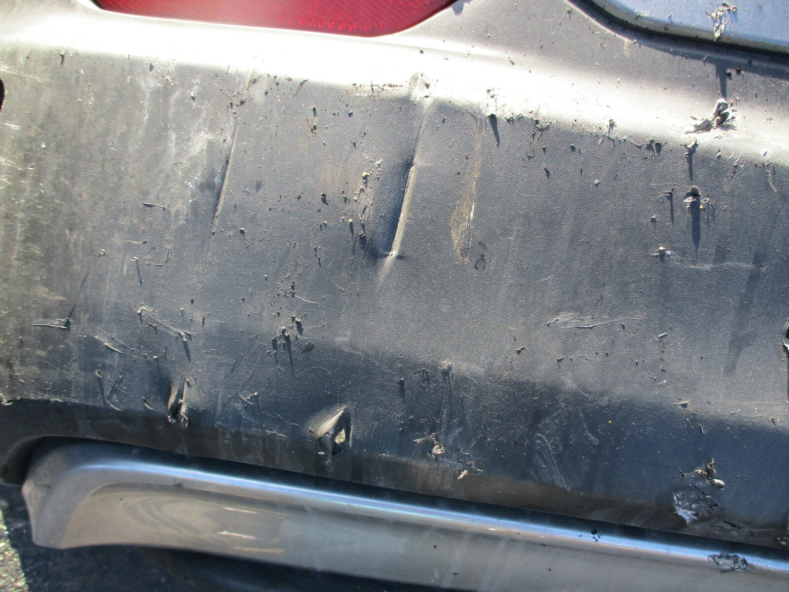 NISSAN QASHQAI J11 MK2 REAR BUMPER GREY DAMAGED