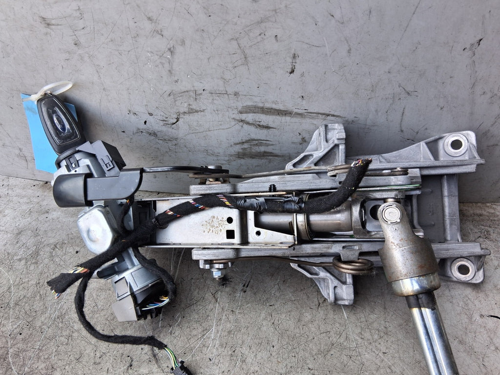 2013 FORD S MAX MK1 STEERING COLUMN & IGNITION BARREL WITH KEY 6G9N3C529