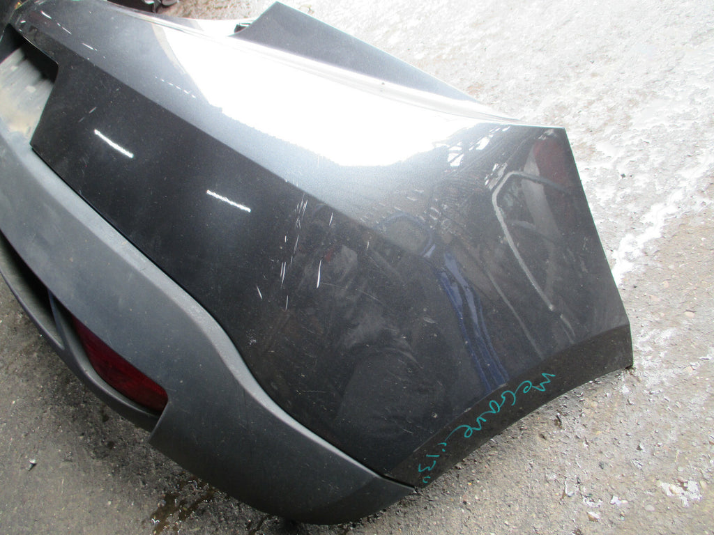 RENAULT MEGANE MK3 2013 REAR COMPLETE BUMPER GRIS ECLIPSE