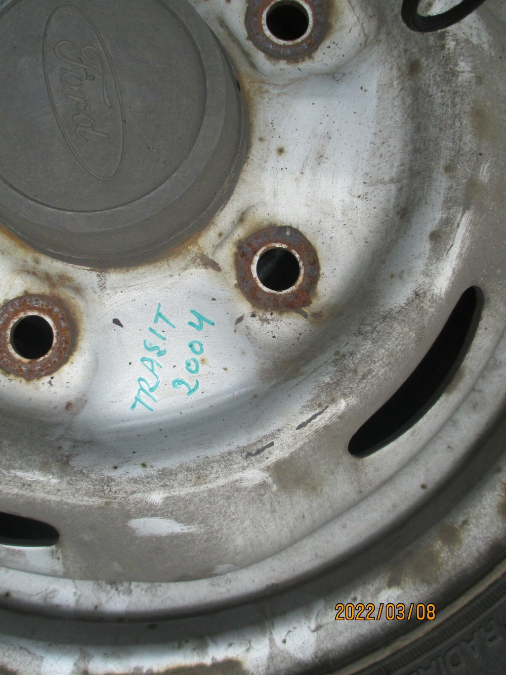 FORD TRANSIT 2004 MK6 STEEL WHEEL & TYRE 195/70R15 ANNAITE