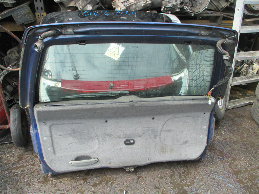 PEUGEOT 406 1996 ESTATE 2.0 DIESEL REAR COMPLETE TAILGATE BOOTLID BLUE