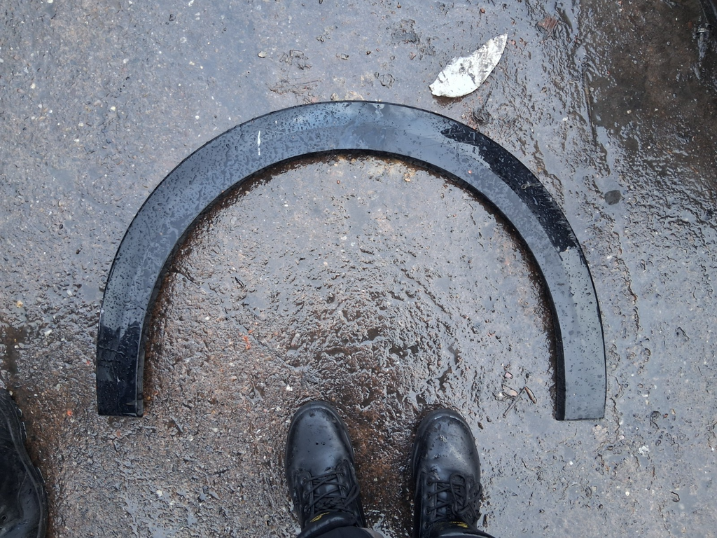 2017 PEUGEOT 308 MK2 OSR DRIVER SIDE REAR RIGHT WHEEL ARCH TRIM 98247224XY
